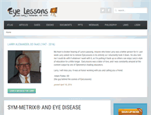 Tablet Screenshot of eyelessons.com